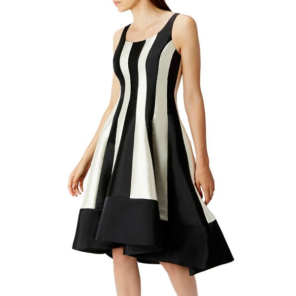 Coast Dresses - Aria mono stripe dress