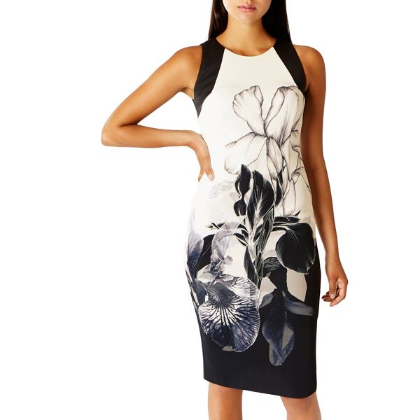 Coast Dresses - Mono botanical print 'Latimer' shift dress - Debenhams Exclusive