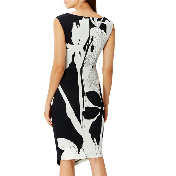 Classic Coast Monochrome barton print 'Iris' shift dress 58607_01843289