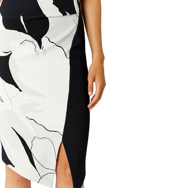 Classic Coast Monochrome barton print 'Iris' shift dress 58607_01843289