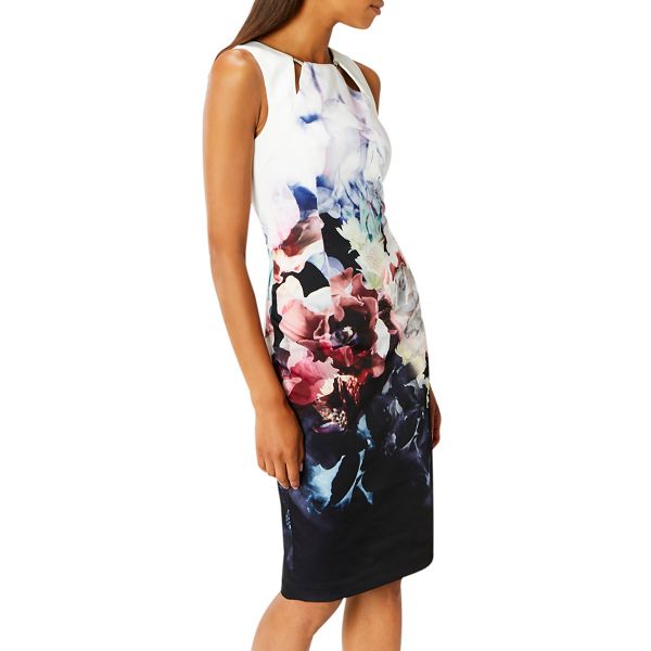Coast Dresses - multi 'Foye' floral print shift sleeveless dress - Debenhams Exclusive