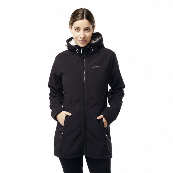 Craghoppers Coats & Jackets - Black 'Ingrid' waterproof hooded jacket