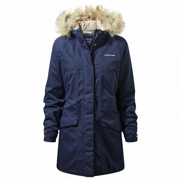 Durable Craghoppers Blue 'Merona' waterproof jacket 51891_SCWP027_01