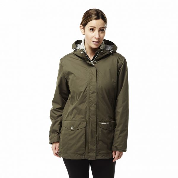 Craghoppers Coats & Jackets - Green 'Steena' 3 in 1 waterproof jacket