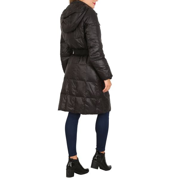 David Barry Coats & Jackets - Black feather and down padded coat