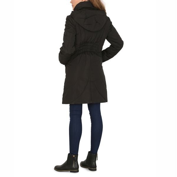 Outstanding David Barry Black ladies padded coat 60514_FFN0042707