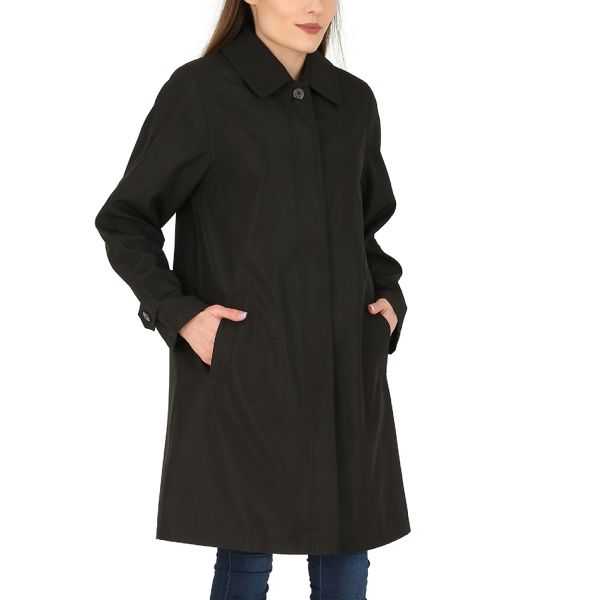 David Barry Coats & Jackets - Black rain jacket