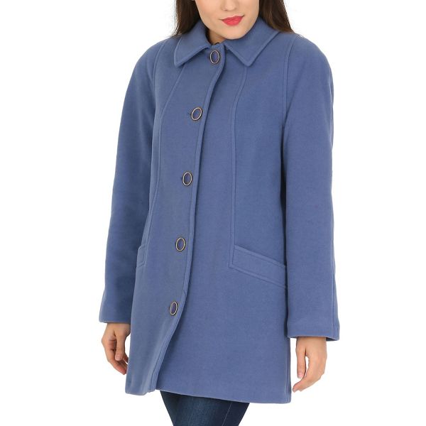 David Barry Coats & Jackets - Blue large button jacket