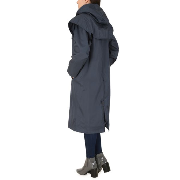 Latest David Barry Navy cord storm coat 60514_FFN0035639