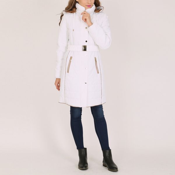 David Barry Coats & Jackets - White ladies jacket