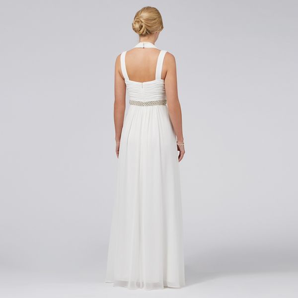 Latest Debut Ivory 'Ava' v-neck wedding dress 80106509