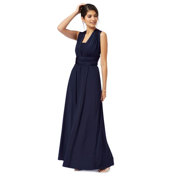 Debut Dresses - Navy blue multiway evening dress