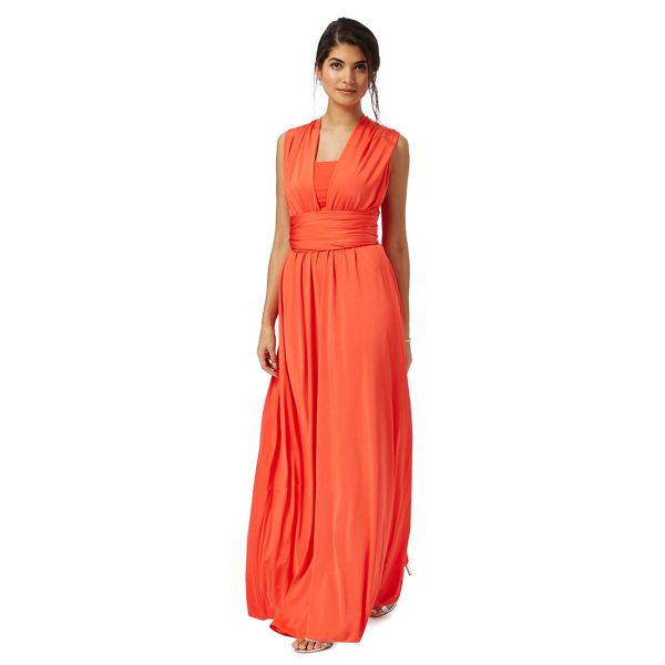 Debut Dresses - Orange multiway evening dress