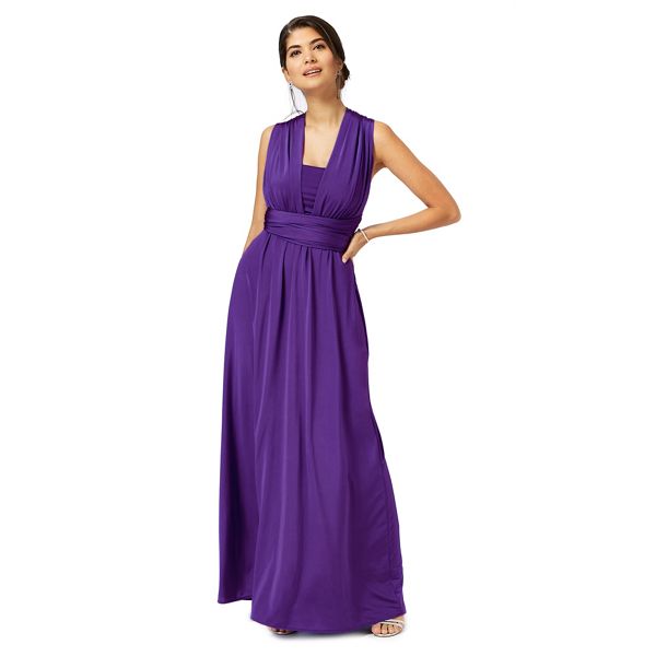 Debut Dresses - Purple multiway evening dress