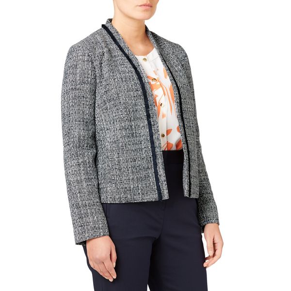 Eastex Coats & Jackets - Fringing tweed jacket