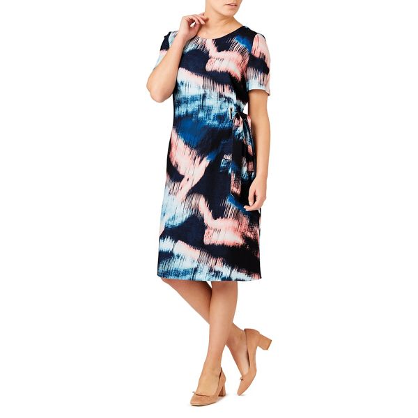 Eastex Dresses - Sky reflection print dress
