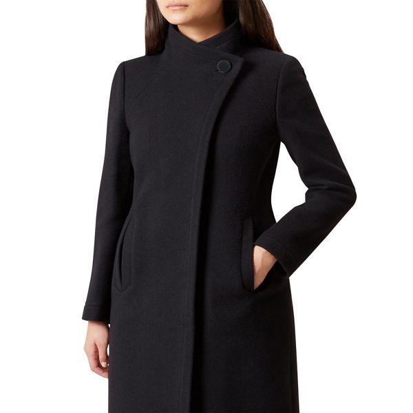 Classic Hobbs Black 'Soraya' coat 64104_58638