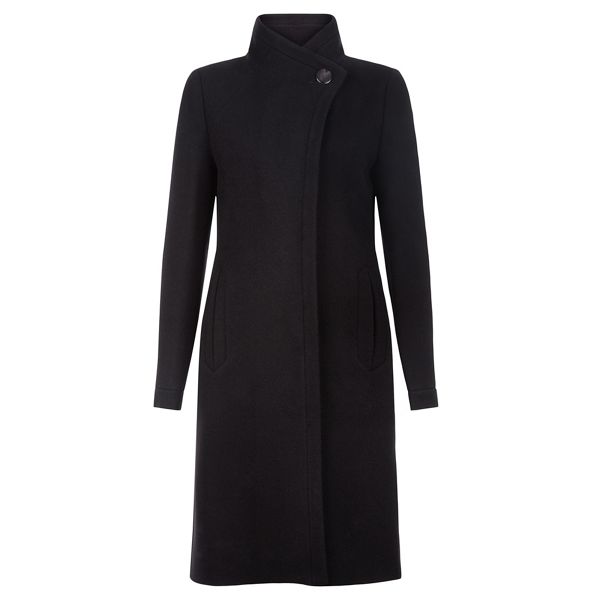 Classic Hobbs Black 'Soraya' coat 64104_58638