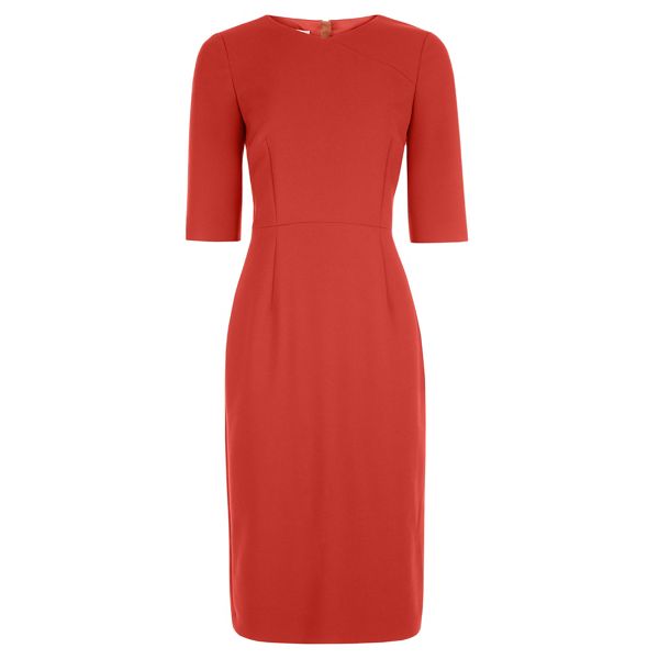 Latest Hobbs Orange 'Karissa' knee length pencil dress 64104_58469 On Sale