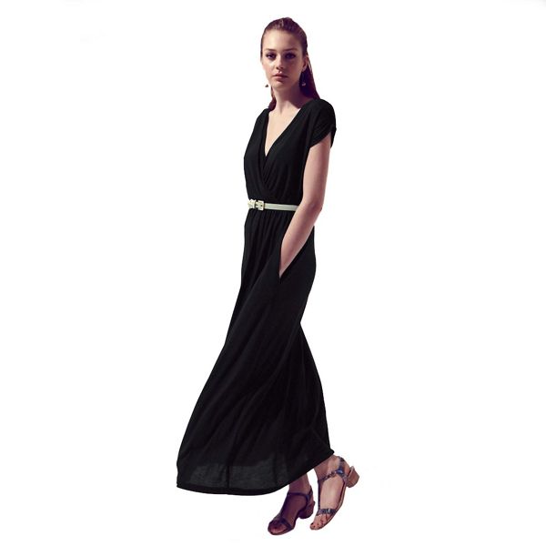 HotSquash Dresses - Black maxidress with CoolFresh