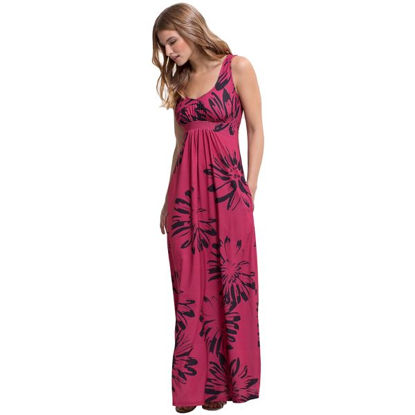 HotSquash Dresses - Empire line maxi dress in coolfresh fabric