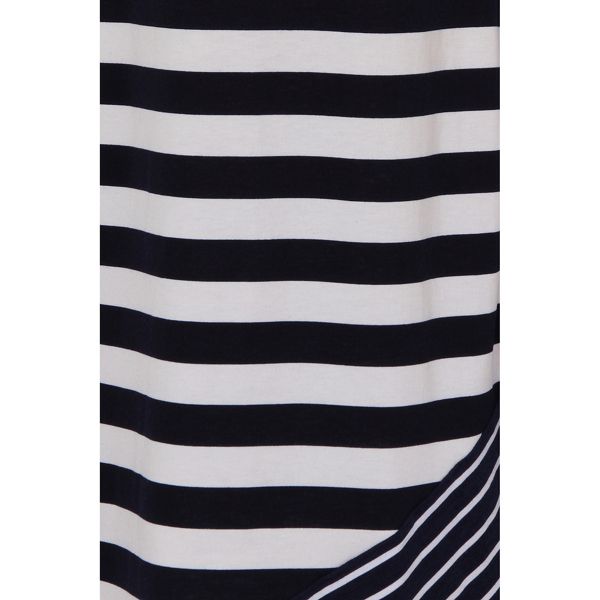 Timeless HotSquash Navy striped york dress in clever fabric 62035_HSWD31494