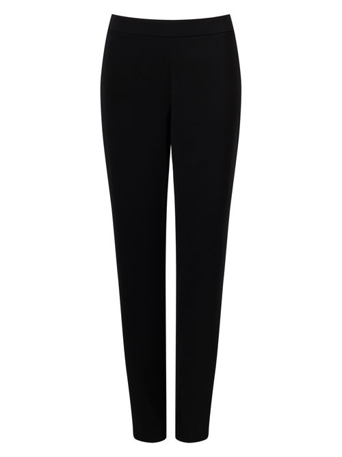 Jacques Vert Black POLY TWILL TROUSER