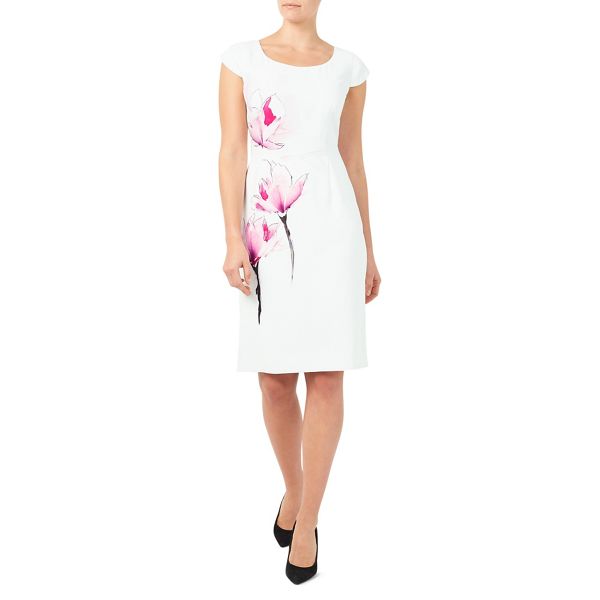 Jacques Vert Dresses - Pink blossom shift dress