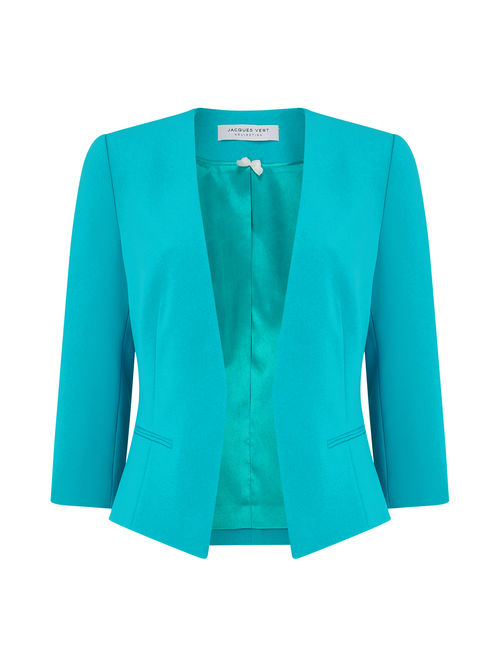 Jacques Vert Mid Turquoise CREPE JACKET