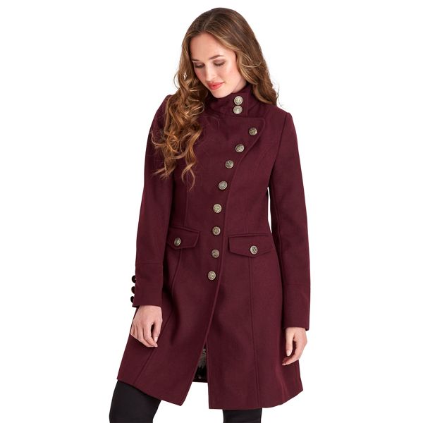 Joe Browns Coats & Jackets - Dark red keep it simple coat
