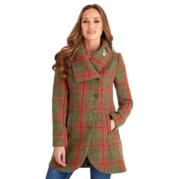Joe Browns Coats & Jackets - Multi coloured stand out check coat