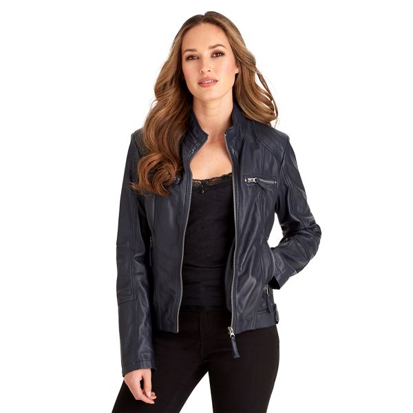 Joe Browns Coats & Jackets - Navy amazing leather jacket