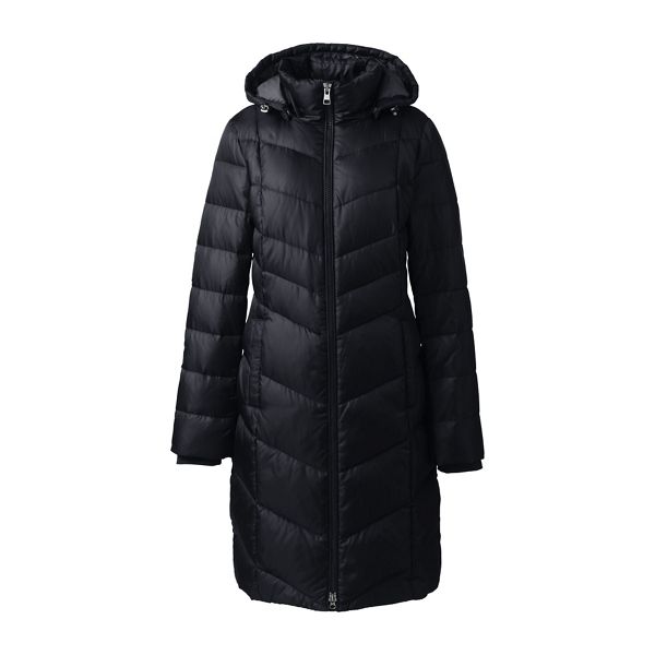 Lands' End Coats & Jackets - Black casual down coat