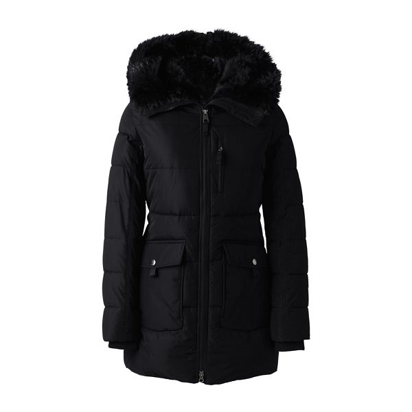 Lands' End Coats & Jackets - Black primaloft parka-style coat