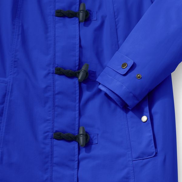 Lands' End Coats & Jackets - Blue plus squall duffle coat
