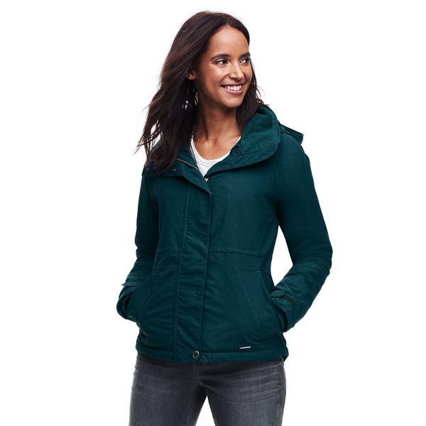 Lands' End Coats & Jackets - Green squall jacket