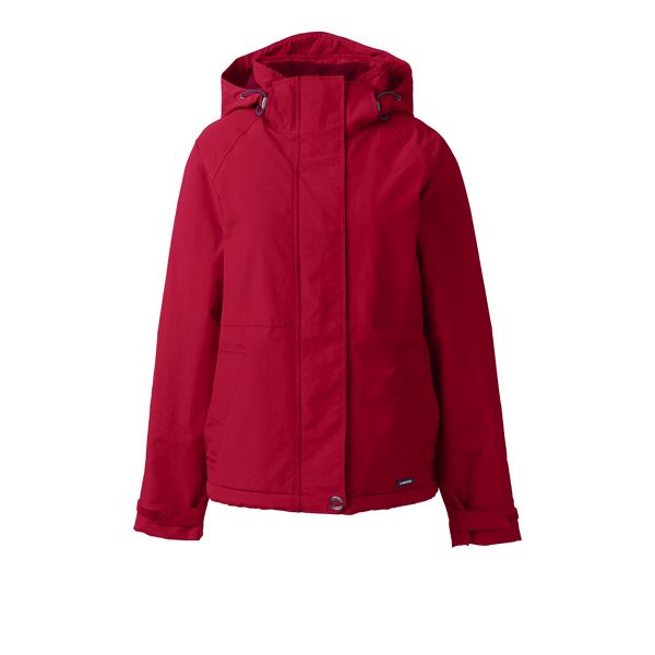 Lands' End Coats & Jackets - Red squall jacket
