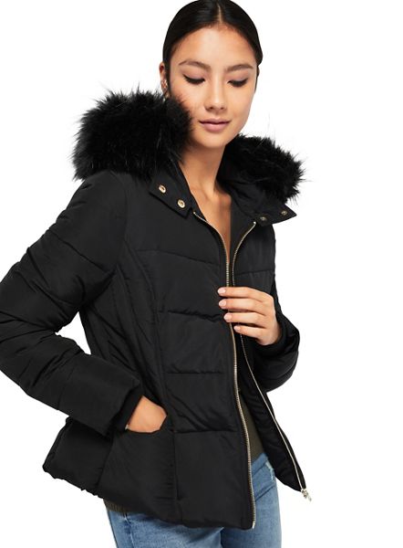Miss Selfridge Coats & Jackets - Petite hooded puffa jacket