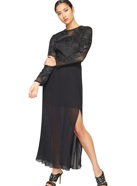 Miss Selfridge Dresses - Applique pleat maxi dress
