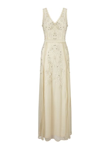 Timeless Miss Selfridge Mesh embellished maxi dress 45303_10D15TCRM