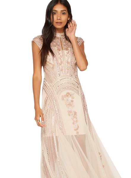 Outstanding Miss Selfridge Petites premium maxi dress 45303_34G47UPNK On Sale