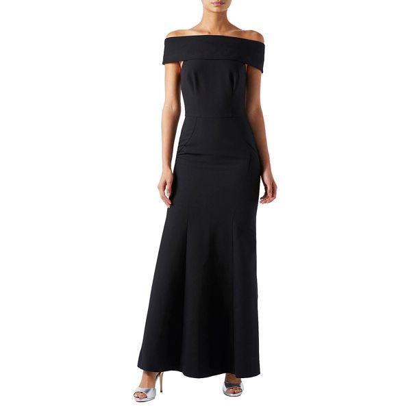 Dresses - Black Brittany' bardot maxi dress