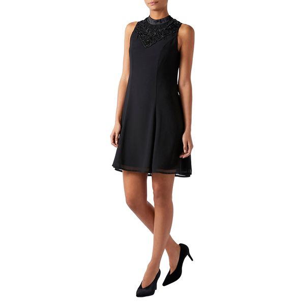 Dresses - Black 'Erin' embellished dress