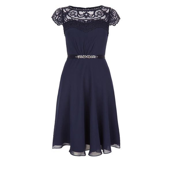 Latest Monsoon Blue briar-rose dress 63430_24185761