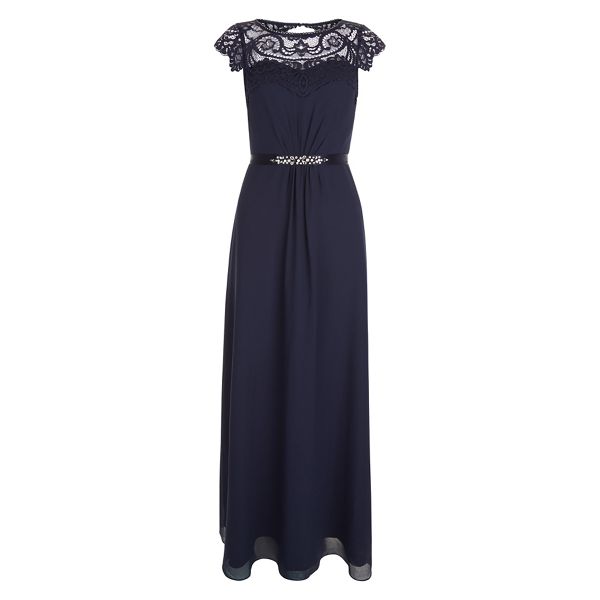 Latest Monsoon Blue briar-rose maxi dress 63430_24012261