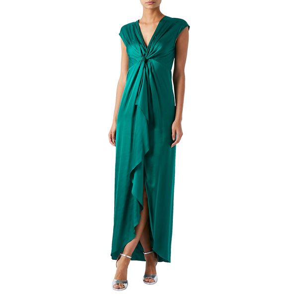 Dresses - Green Macey' ruffle maxi dress