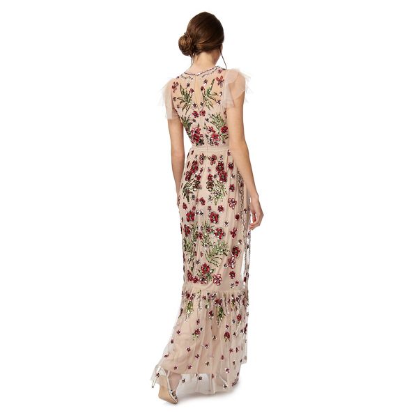 Hot Sale No. 1 Jenny Packham Pink 'Portobello' embellished maxi dress 80208534