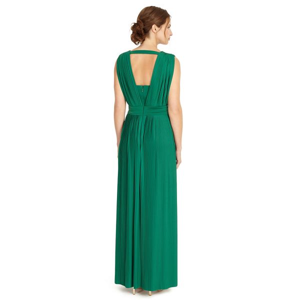 Classic Phase Eight Emerald aldora pleat full length dress 54510_204232832 For Sale