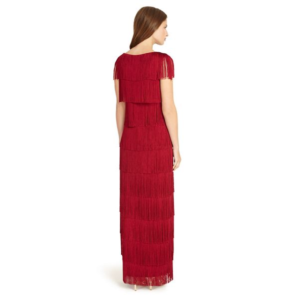 Stylish Phase Eight Red ismay fringe dress 54510_204278731