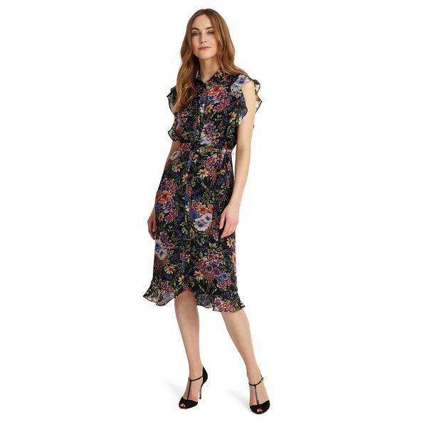 Phase Eight Dresses - Riley ruffle floral dress